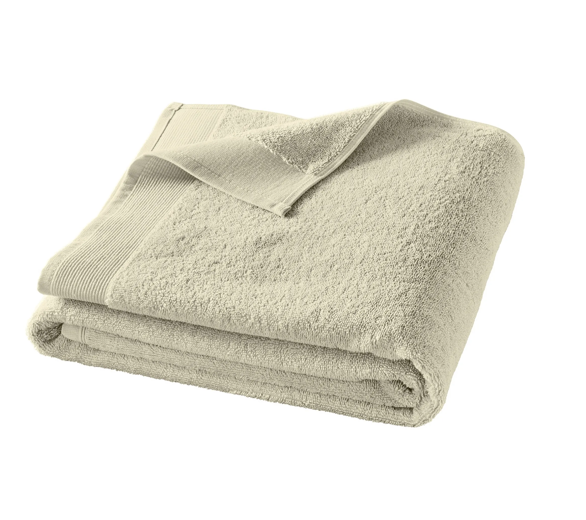 DRAP DE BAIN UNI IVOIRE