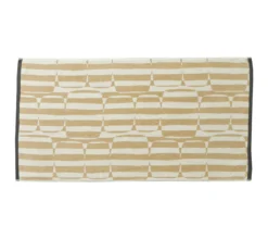 DRAP DE DOUCHE MIX LOHKO BEIGE
