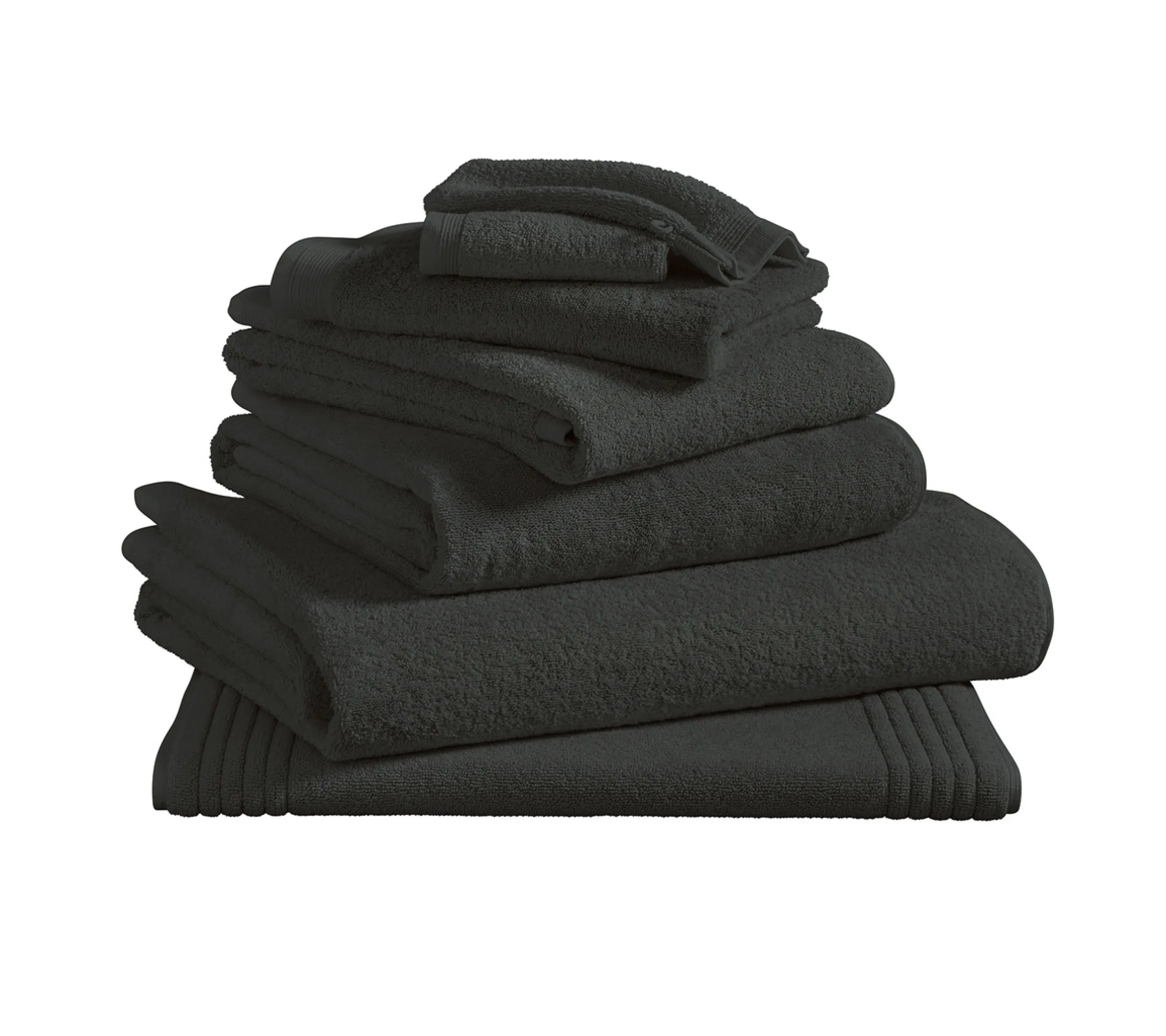 DRAP DE DOUCHE UNI ANTHRACITE