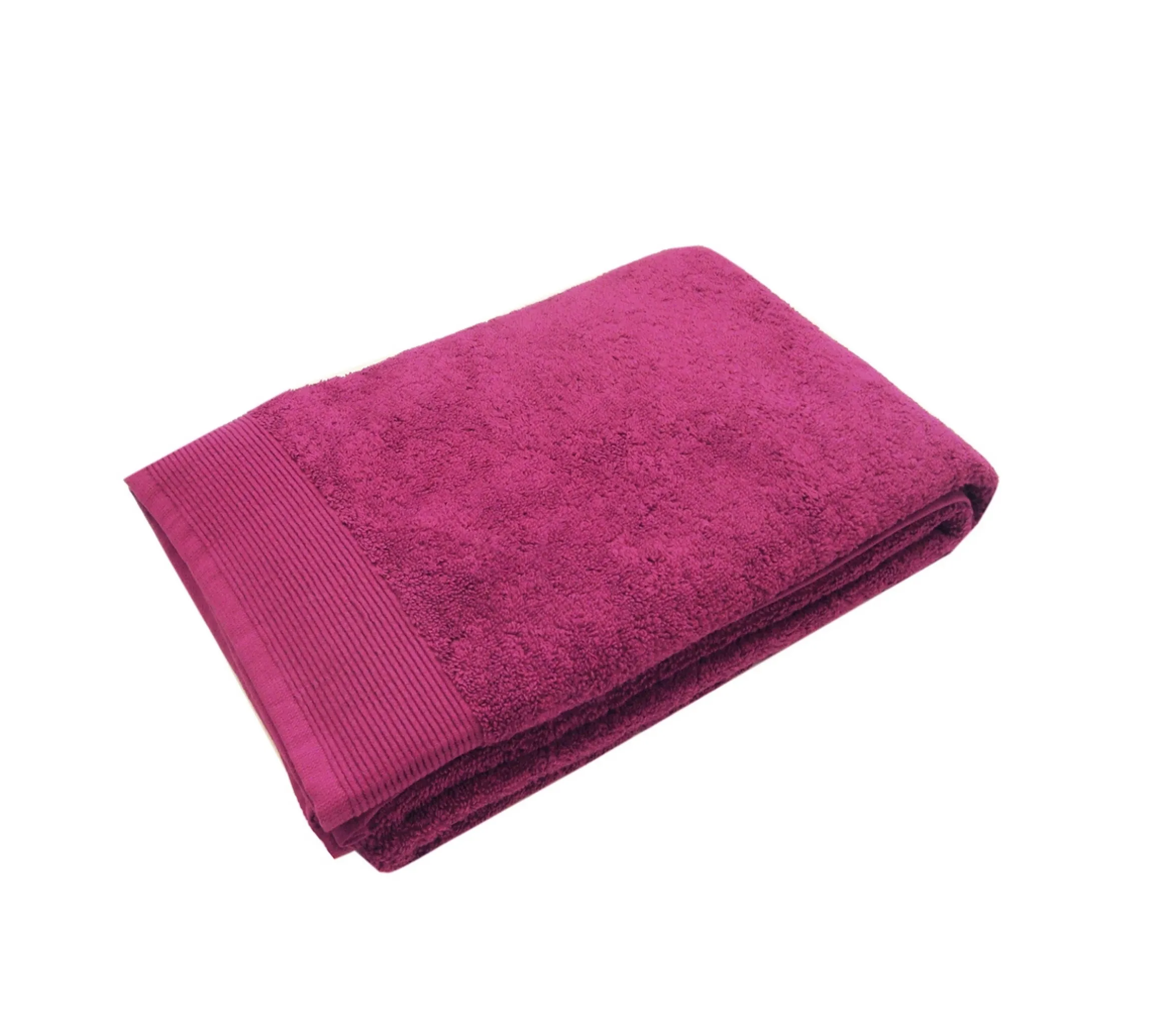 DRAP DE DOUCHE UNI CYCLAMEN
