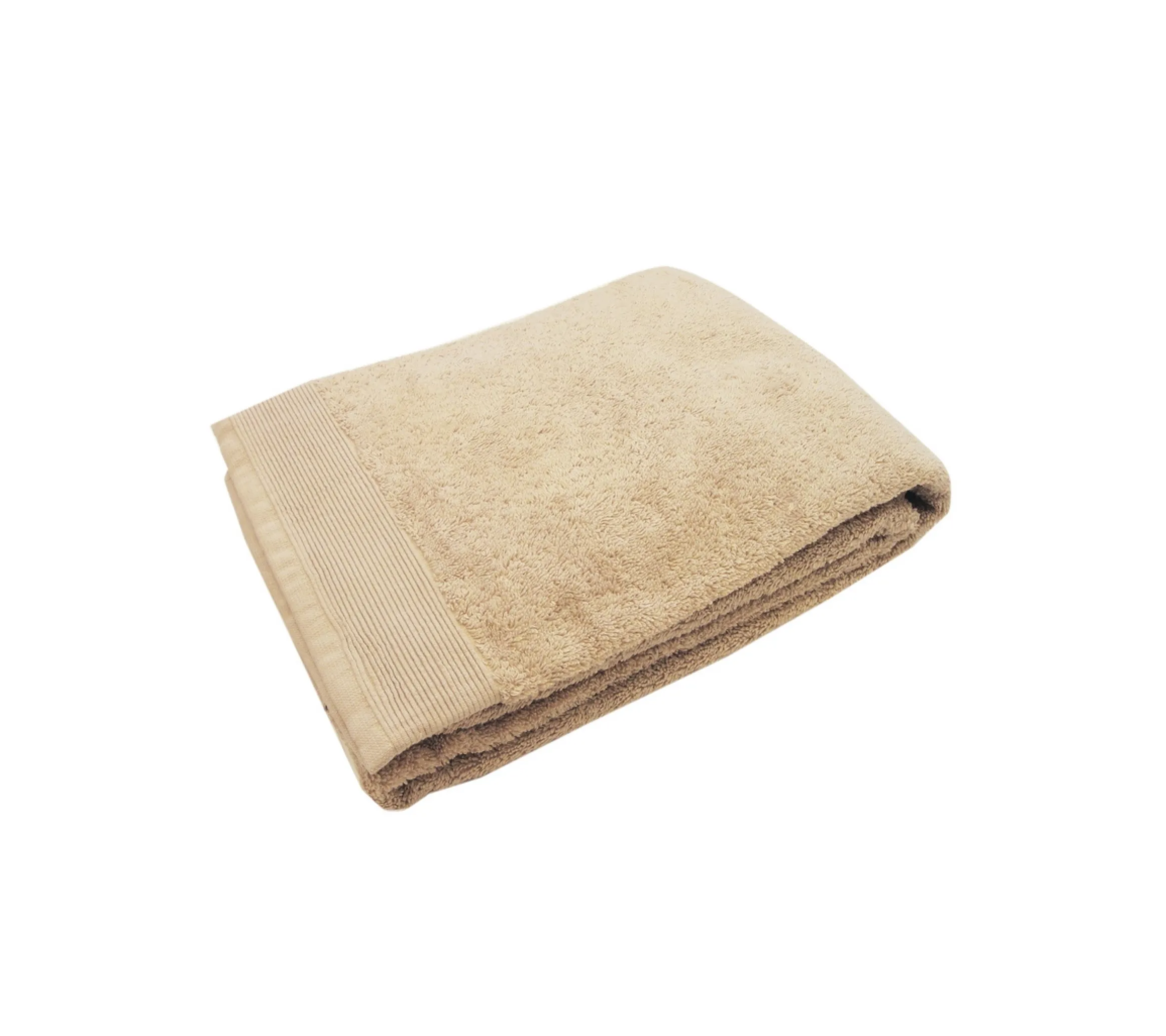 DRAP DE DOUCHE UNI SABLE