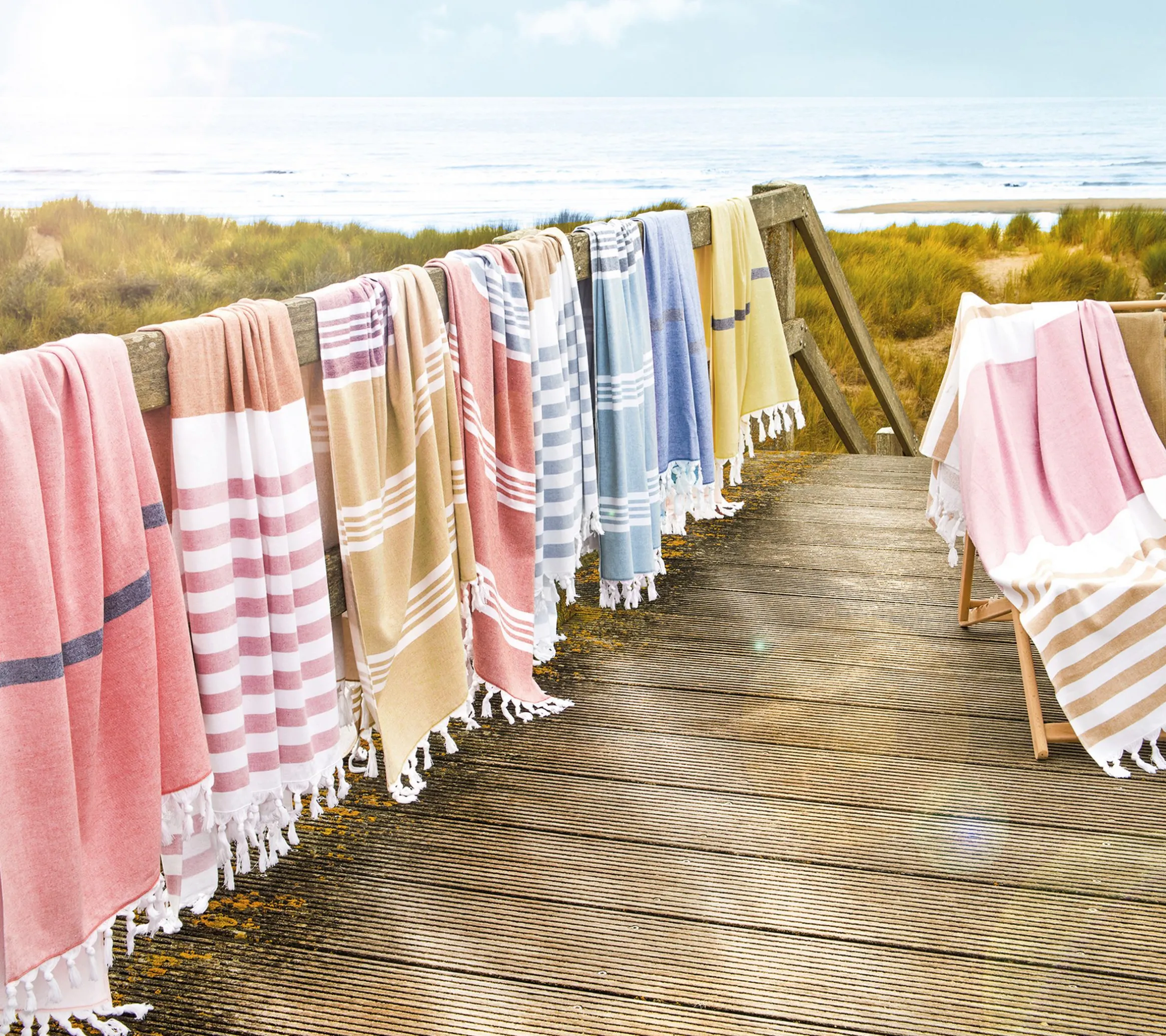 DRAP DE PISCINE ESCALE DENIM