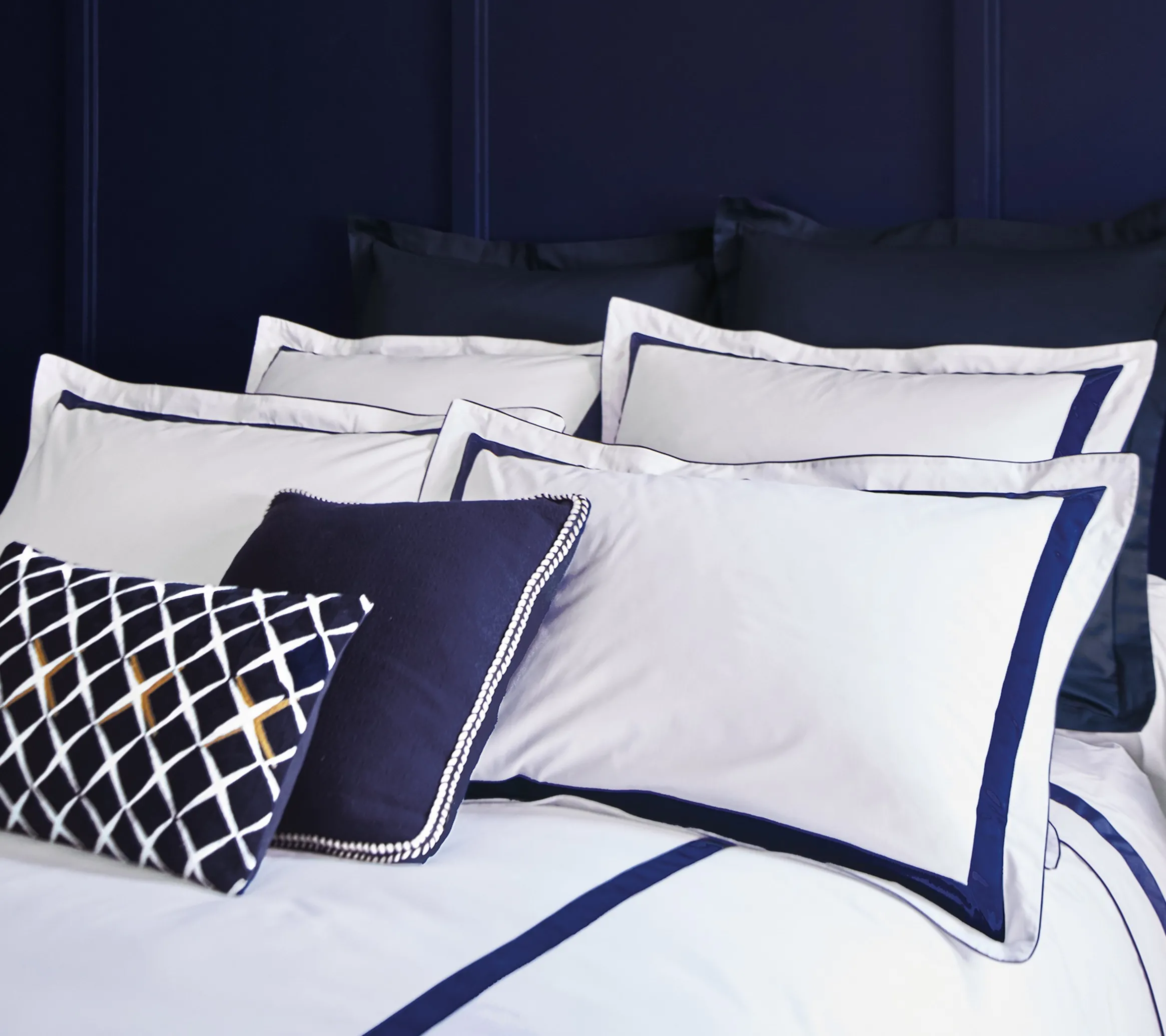 DRAP EGERIE BLEU CORINTHE