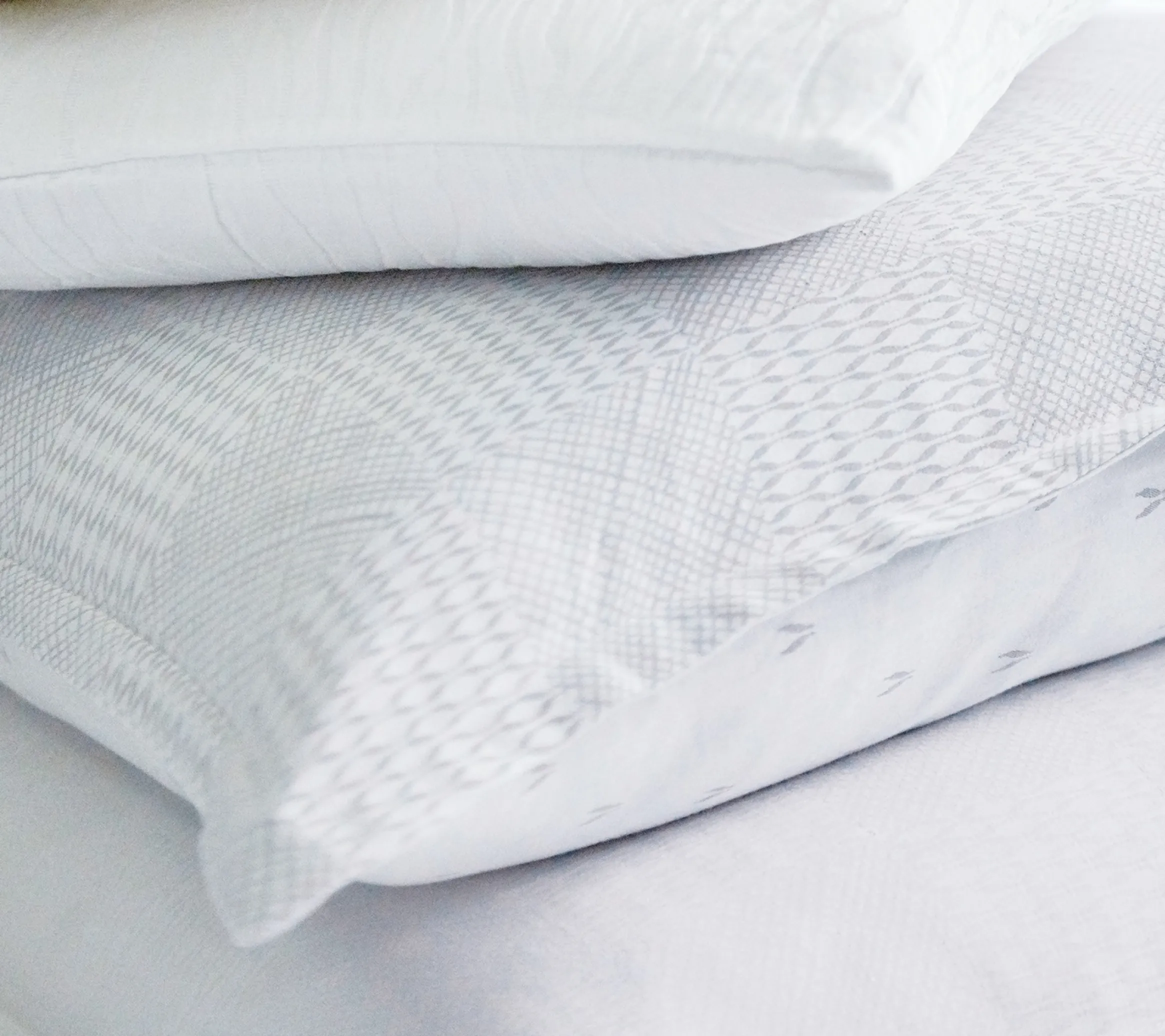 DRAP GRAMINES BLANC