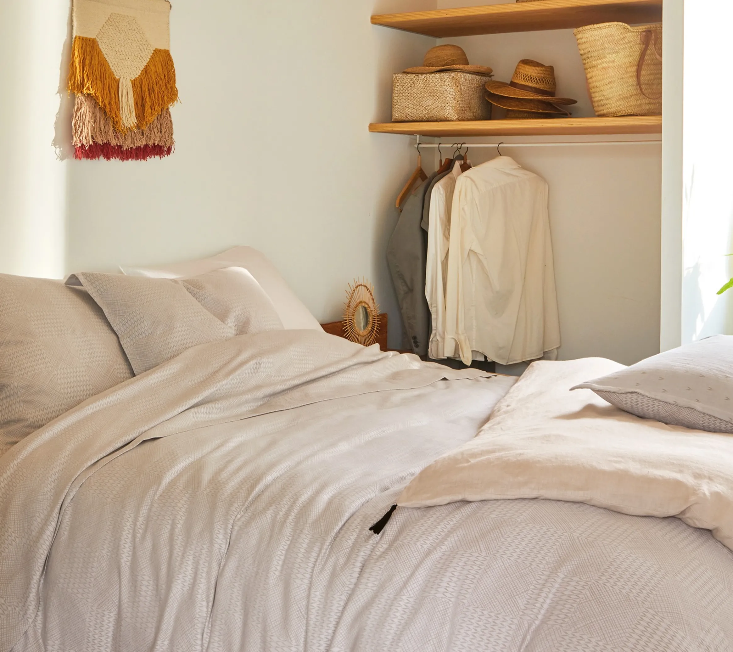DRAP GRAMINES CREME