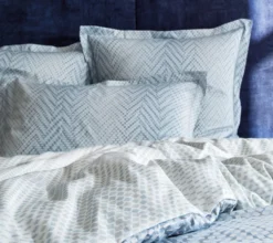 DRAP HOUSSE GRAVITY BLEU CELESTE