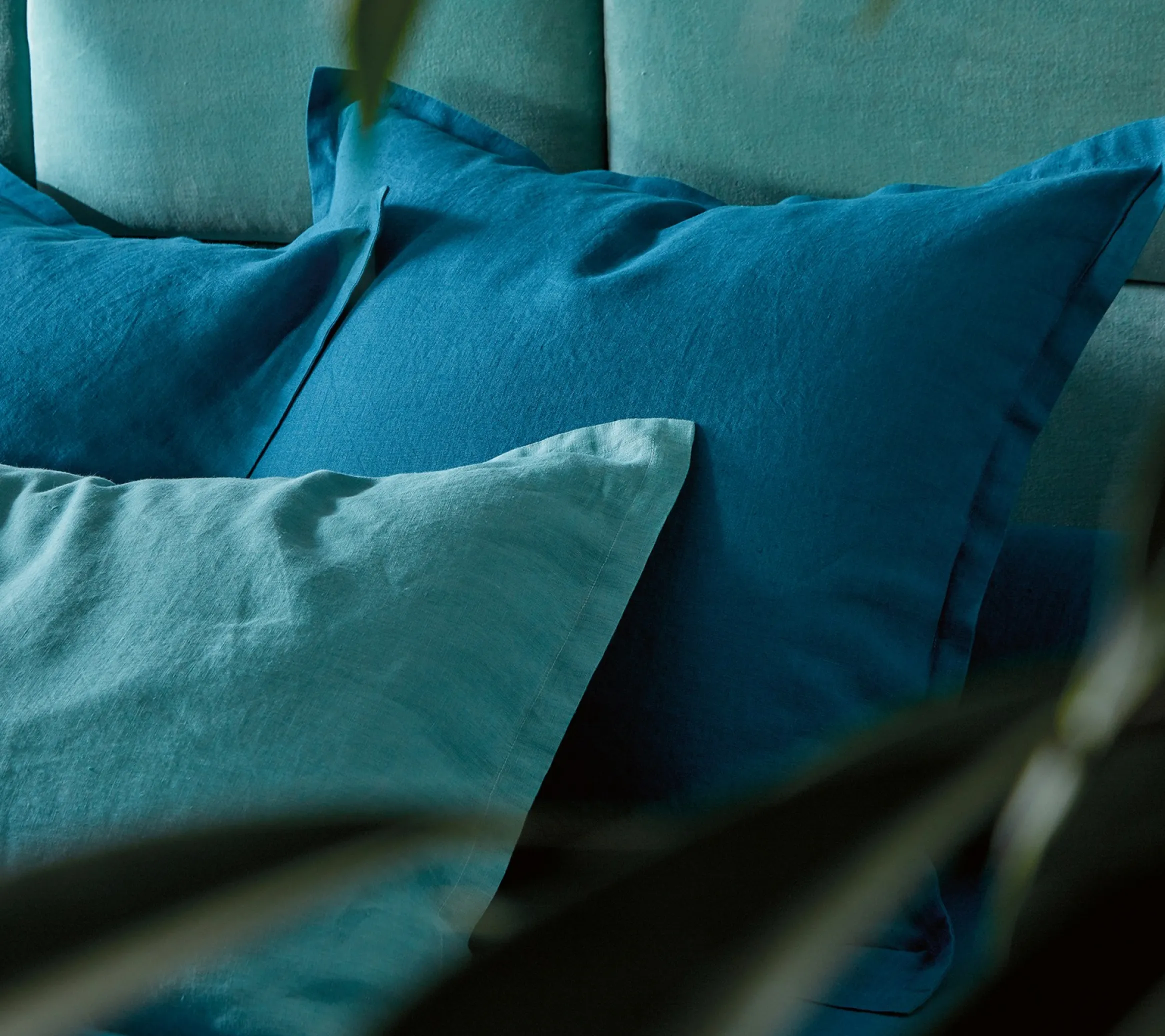 DRAP HOUSSE LOUXOR BLEU PAON