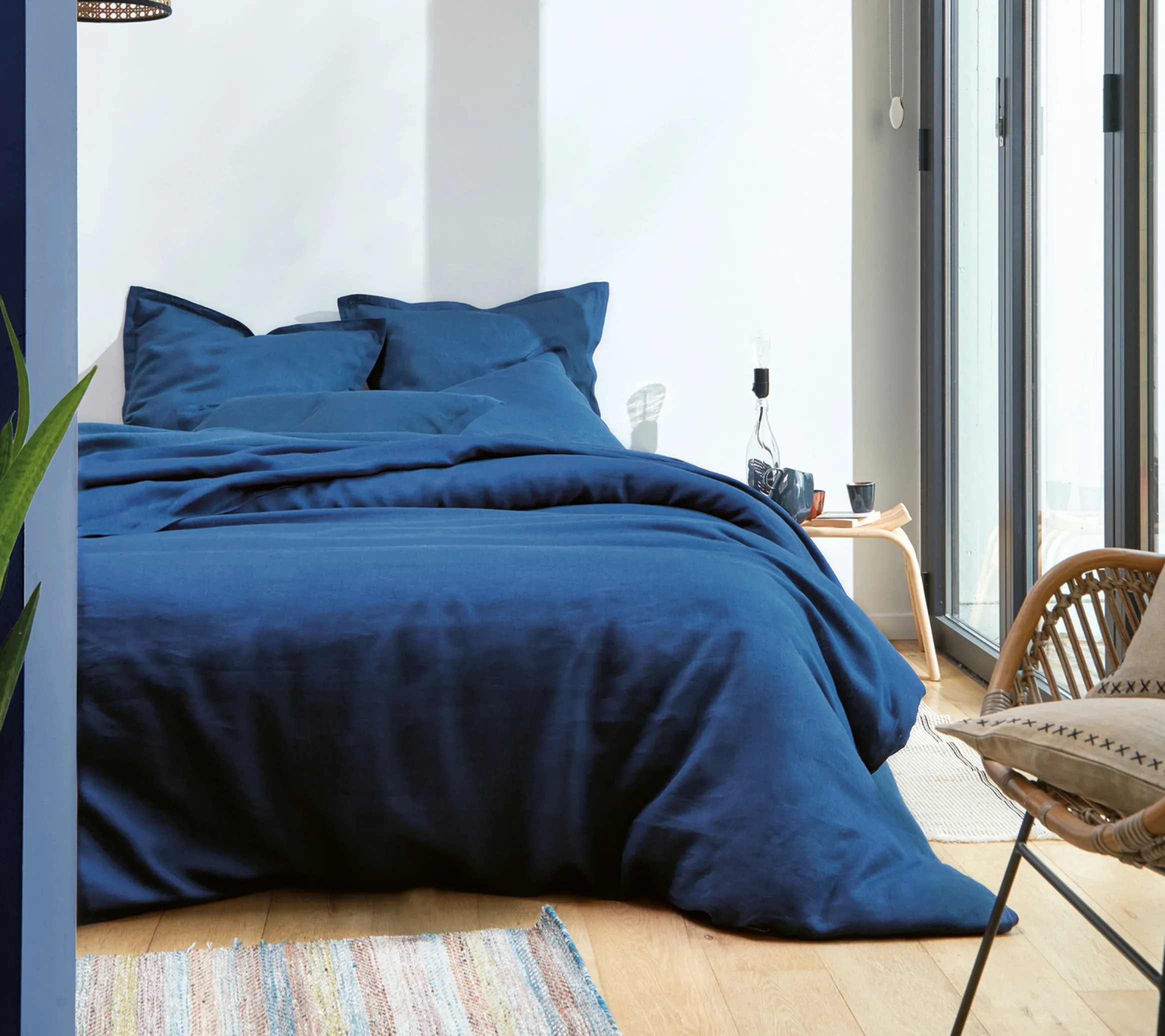 DRAP HOUSSE LOUXOR MARINE