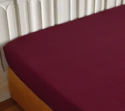 DRAP HOUSSE RHAPSODIE GRENAT