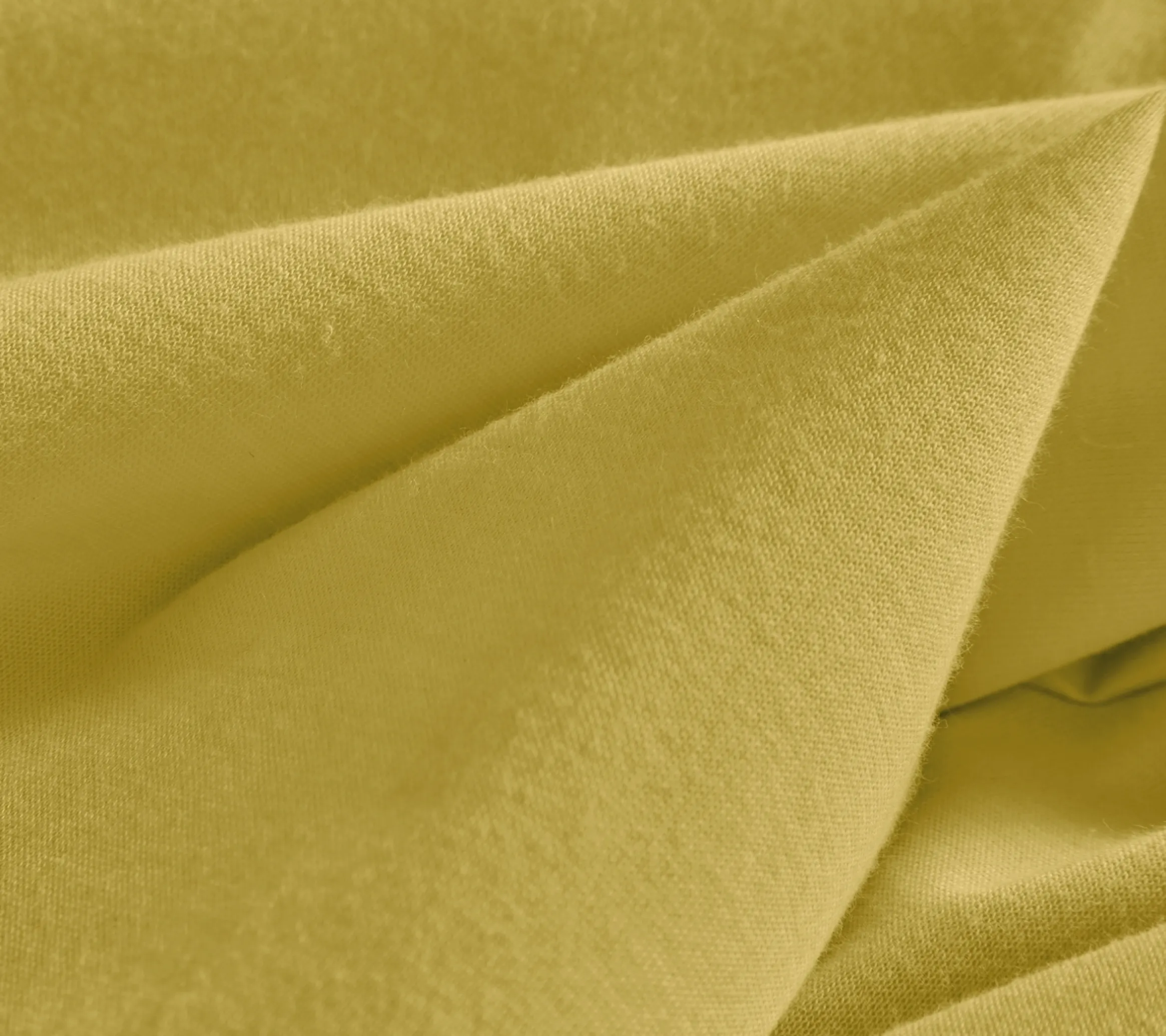 DRAP HOUSSE 4 TÊTES UNI COTON EXTENSIBLE CITRON