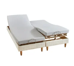 DRAP HOUSSE 4 TÊTES UNI PERCALE PLATINE