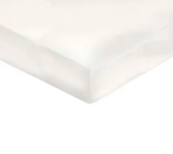 DRAP HOUSSE 4 TÊTES UNI SATIN NATUREL