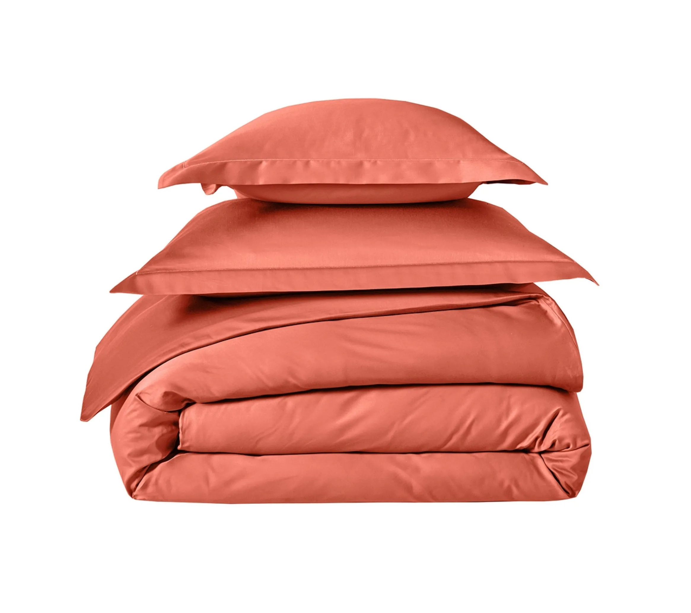 DRAP HOUSSE 4 TÊTES UNI SATIN ROSE BOISE