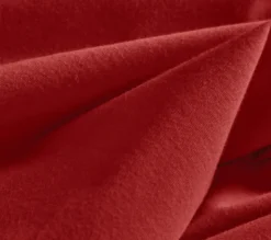 DRAP HOUSSE UNI COTON EXTENSIBLE CARMIN