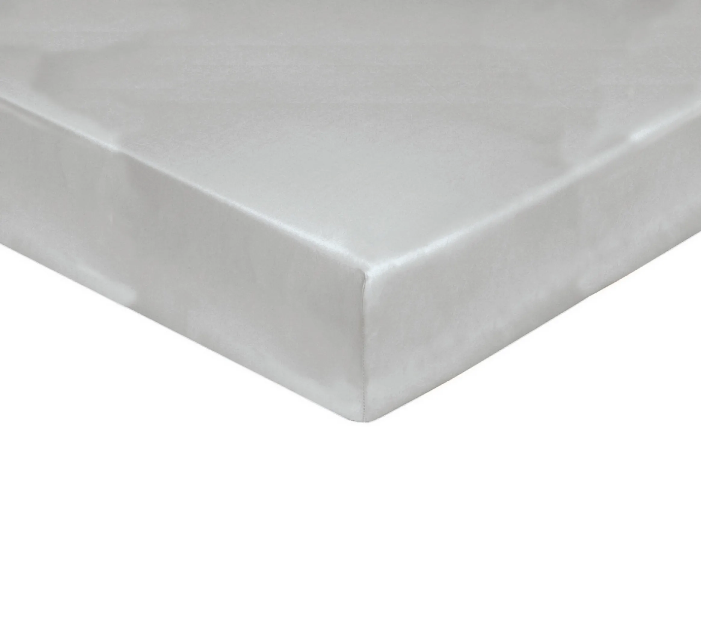 DRAP HOUSSE UNI COTON PERLE