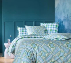 DRAP LILLY BLEU