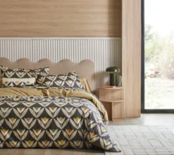 DRAP TULIPES FUSAIN