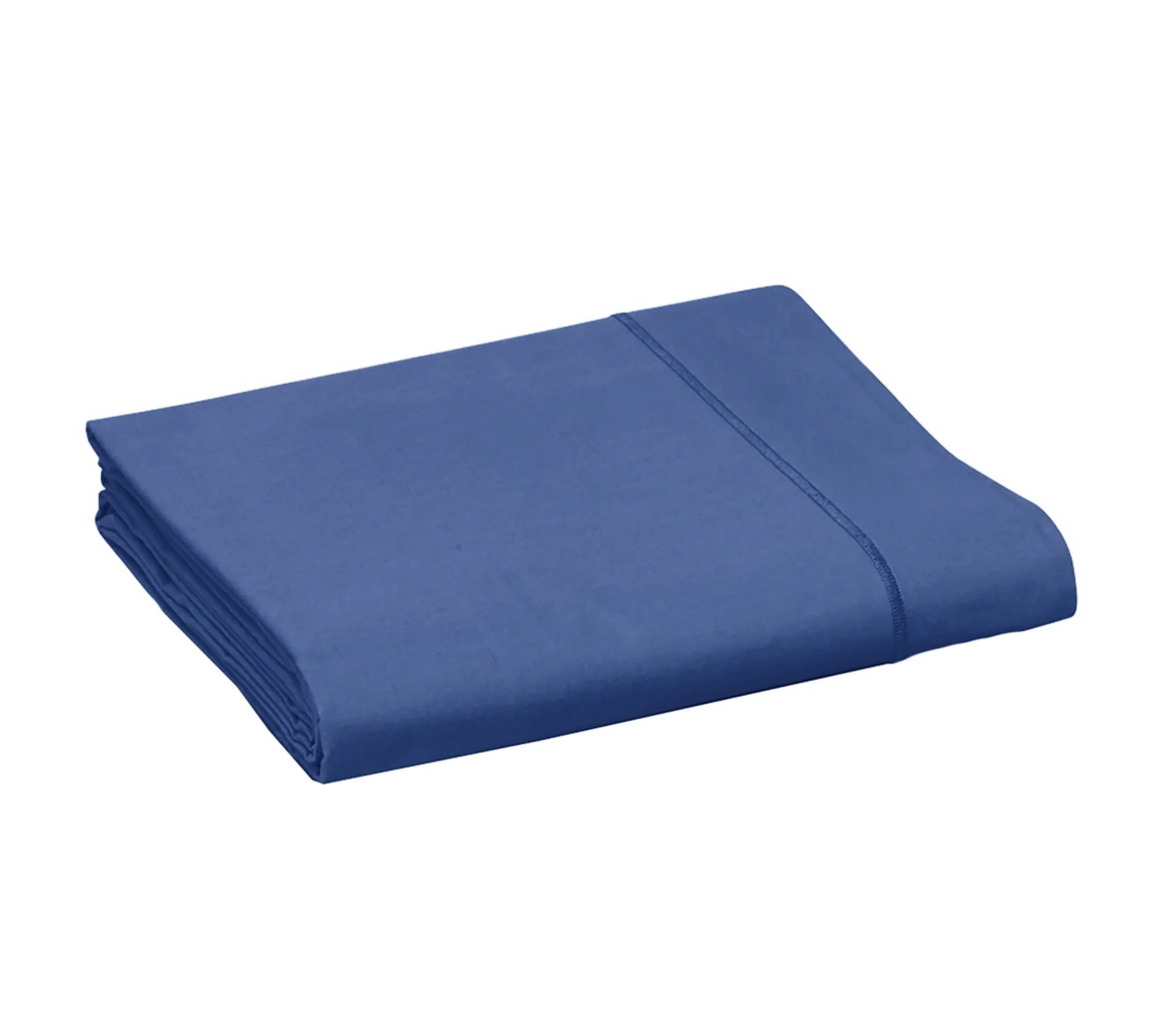 DRAP UNI PERCALE BLEU ROYAL