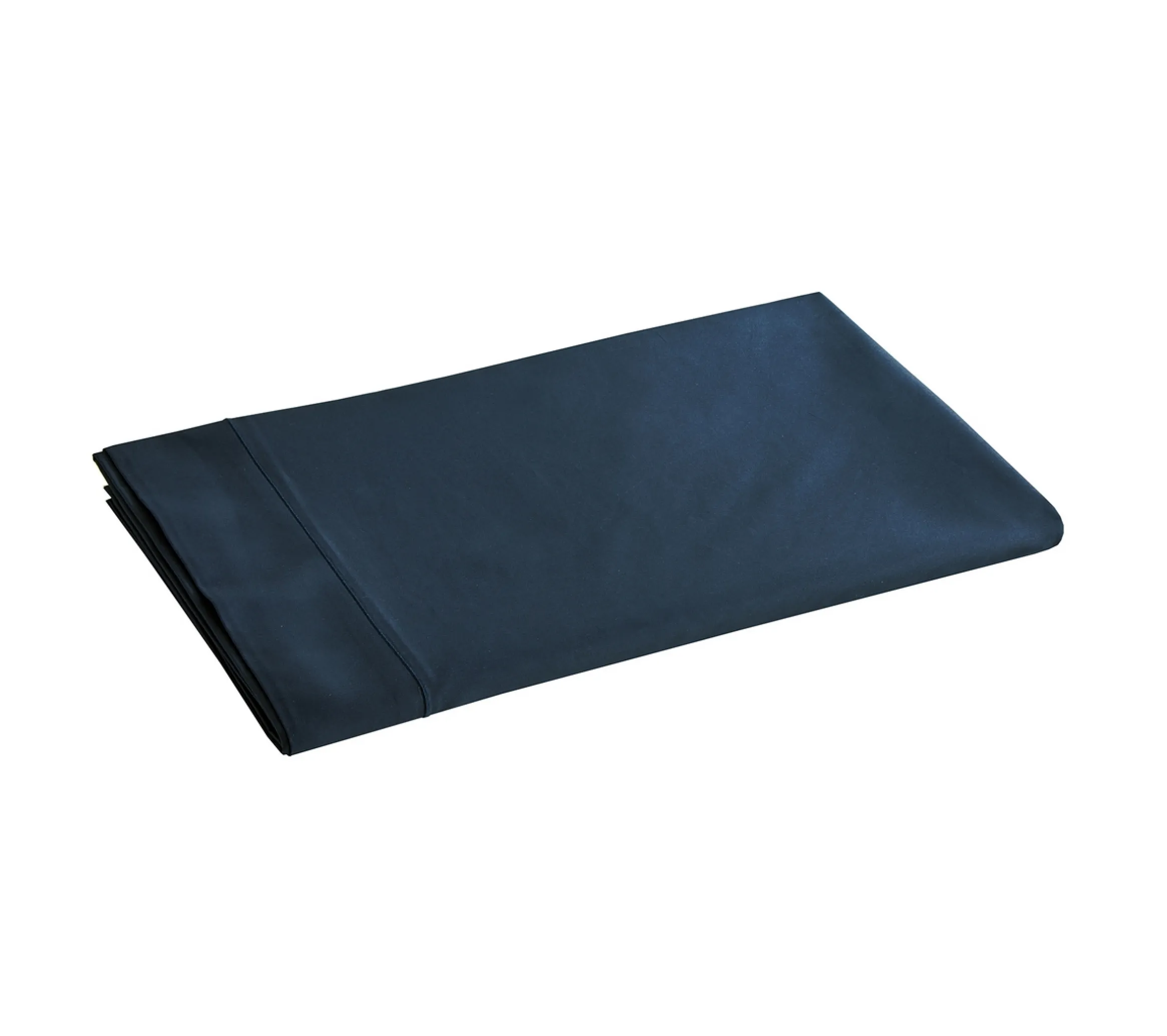 DRAP UNI SATIN BLEU CORINTHE