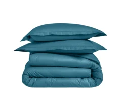 DRAP UNI SATIN BLEU PAON
