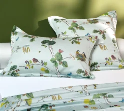 DRAP WOODLAND BLEU CELESTE