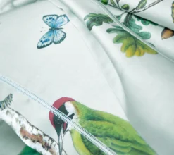 DRAP WOODLAND BLEU CELESTE