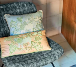 ENSEMBLE ENVELOPPE COUSSIN LION GLACIER