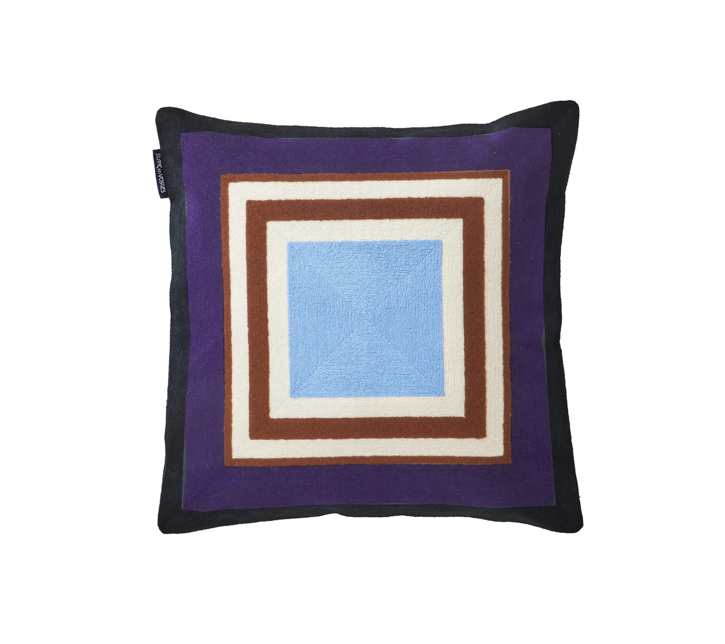 ENSEMBLE ENVELOPPE COUSSIN PRISME AMETHYSTE