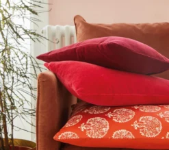 ENSEMBLE ENVELOPPE COUSSIN PACHA BOURGOGNE