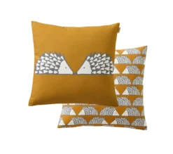 ENSEMBLE ENVELOPPE COUSSIN SPIKE CARAMEL