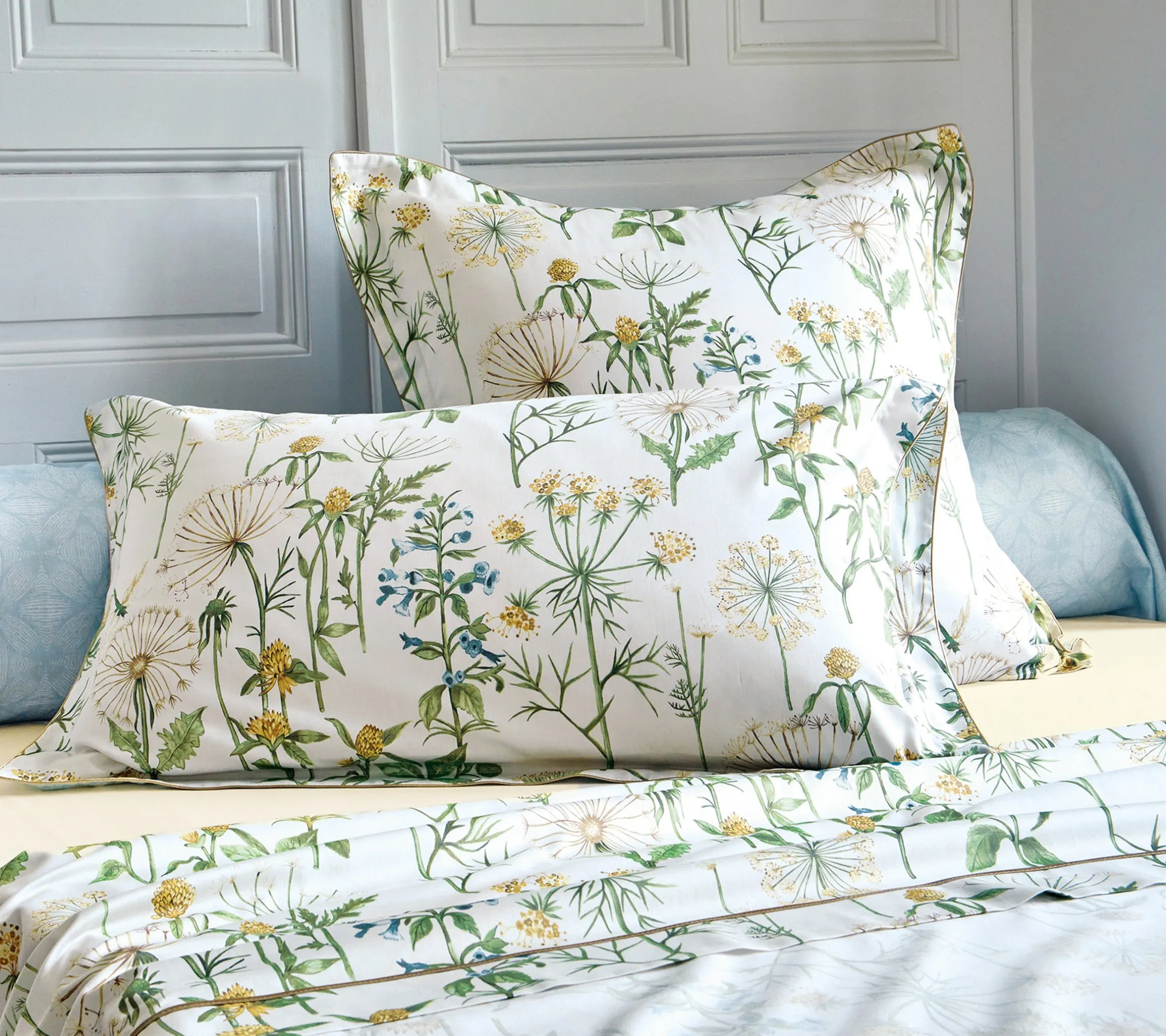 HOUSSE DE COUETTE ANGELICA TILLEUL