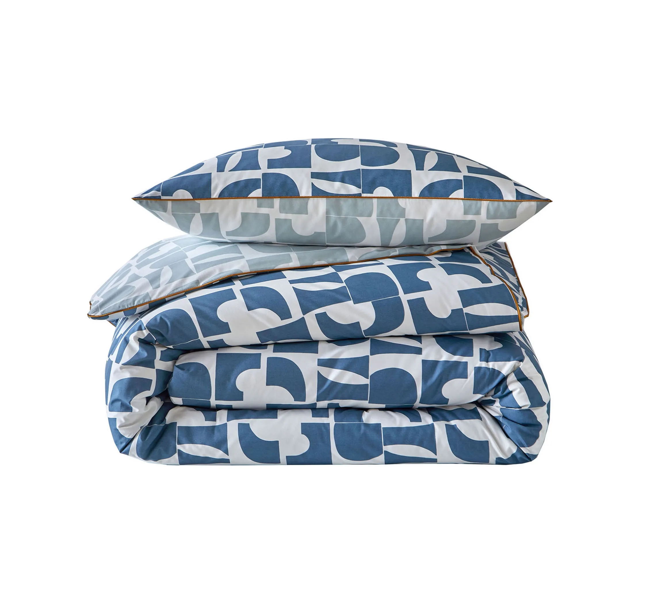 HOUSSE DE COUETTE CRAFT BLEU PAON