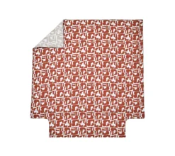 HOUSSE DE COUETTE CRAFT TERRA COTA