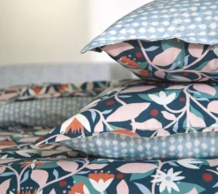 HOUSSE DE COUETTE DAISY BLEU NUIT