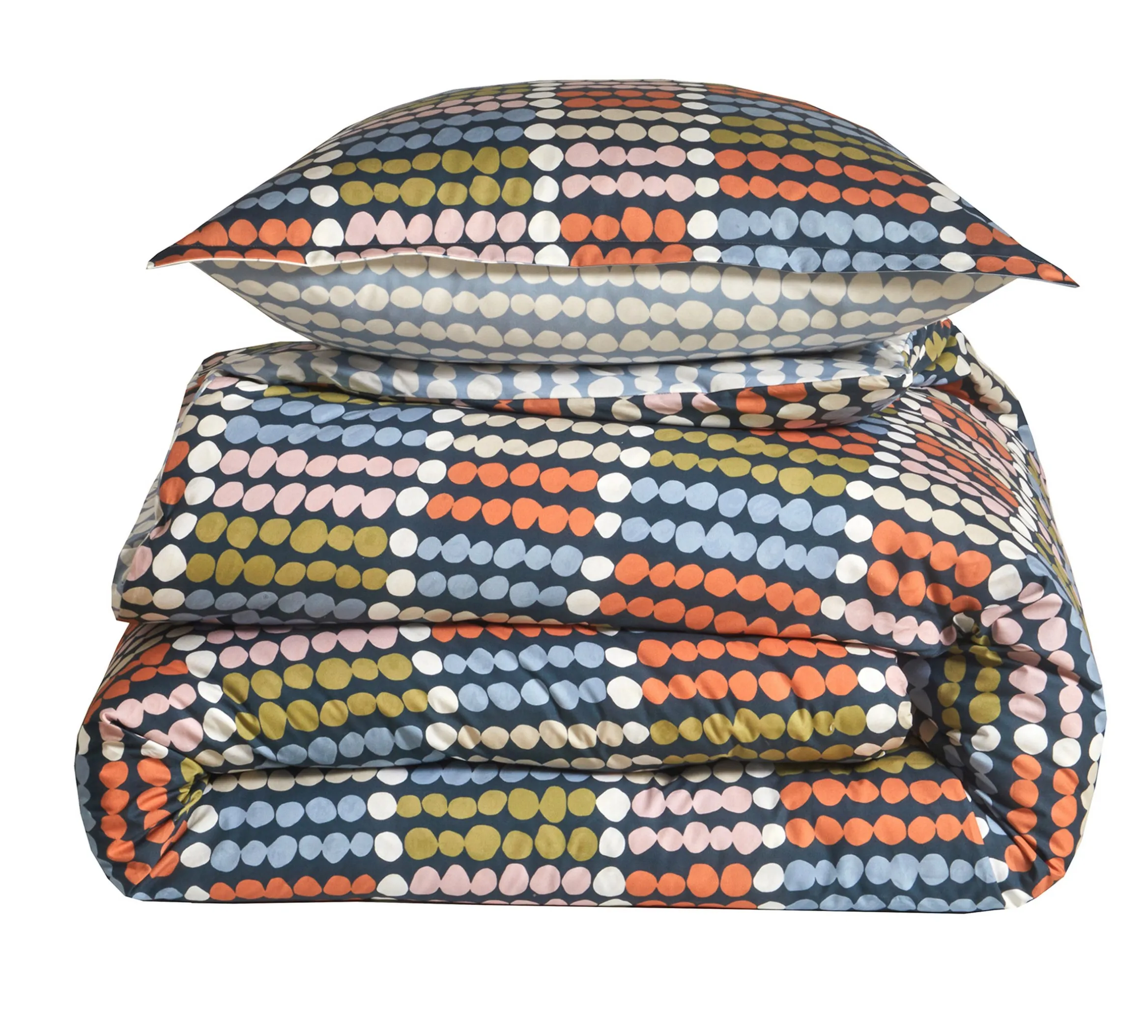 HOUSSE DE COUETTE DOTS BLEU CELESTE
