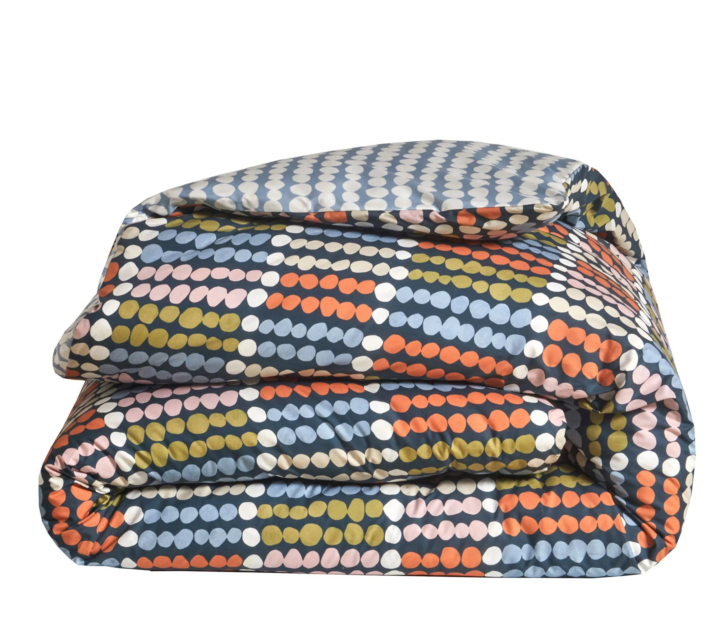 HOUSSE DE COUETTE DOTS BLEU CELESTE