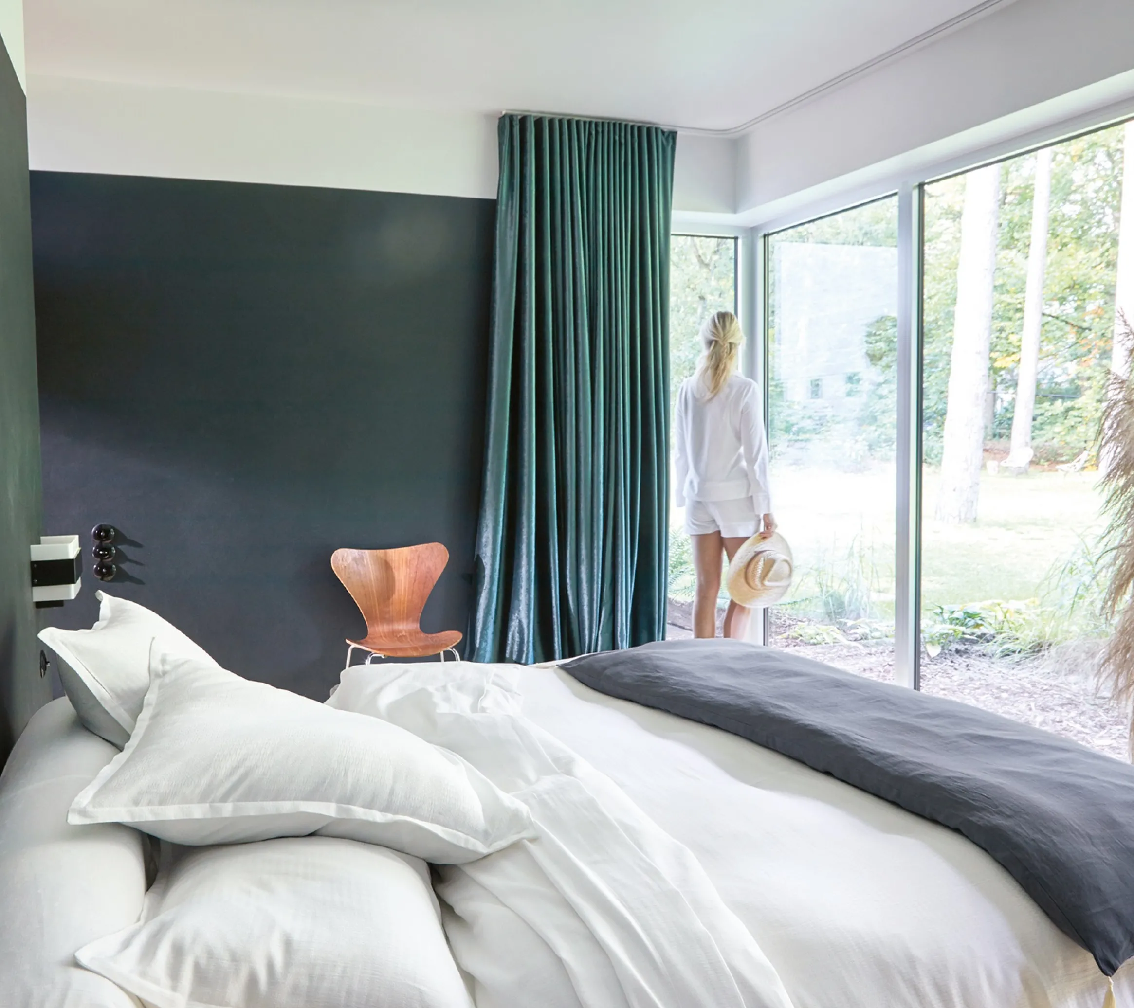 HOUSSE DE COUETTE GRAMINES BLANC