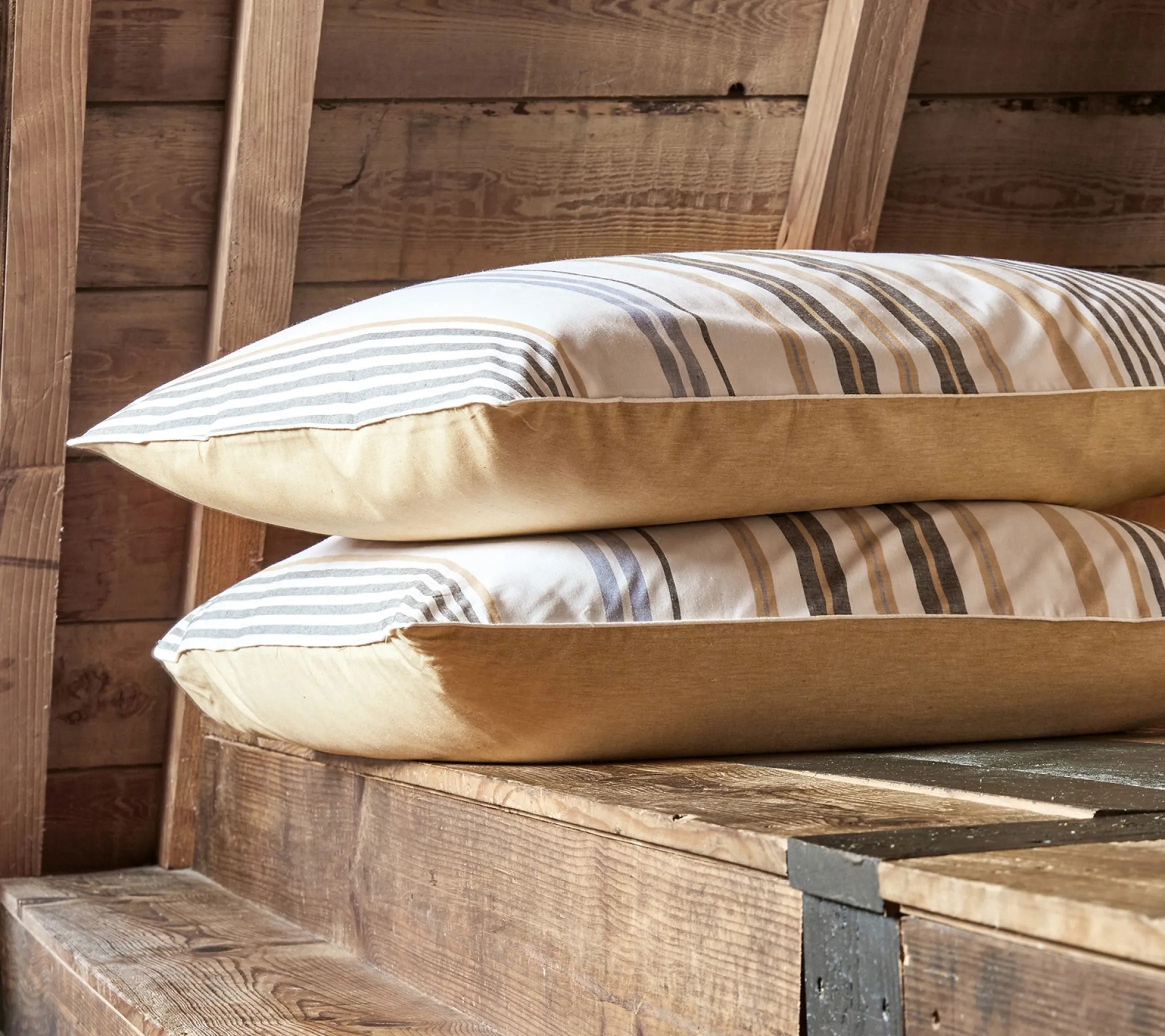 HOUSSE DE COUETTE HORIZON OCRE