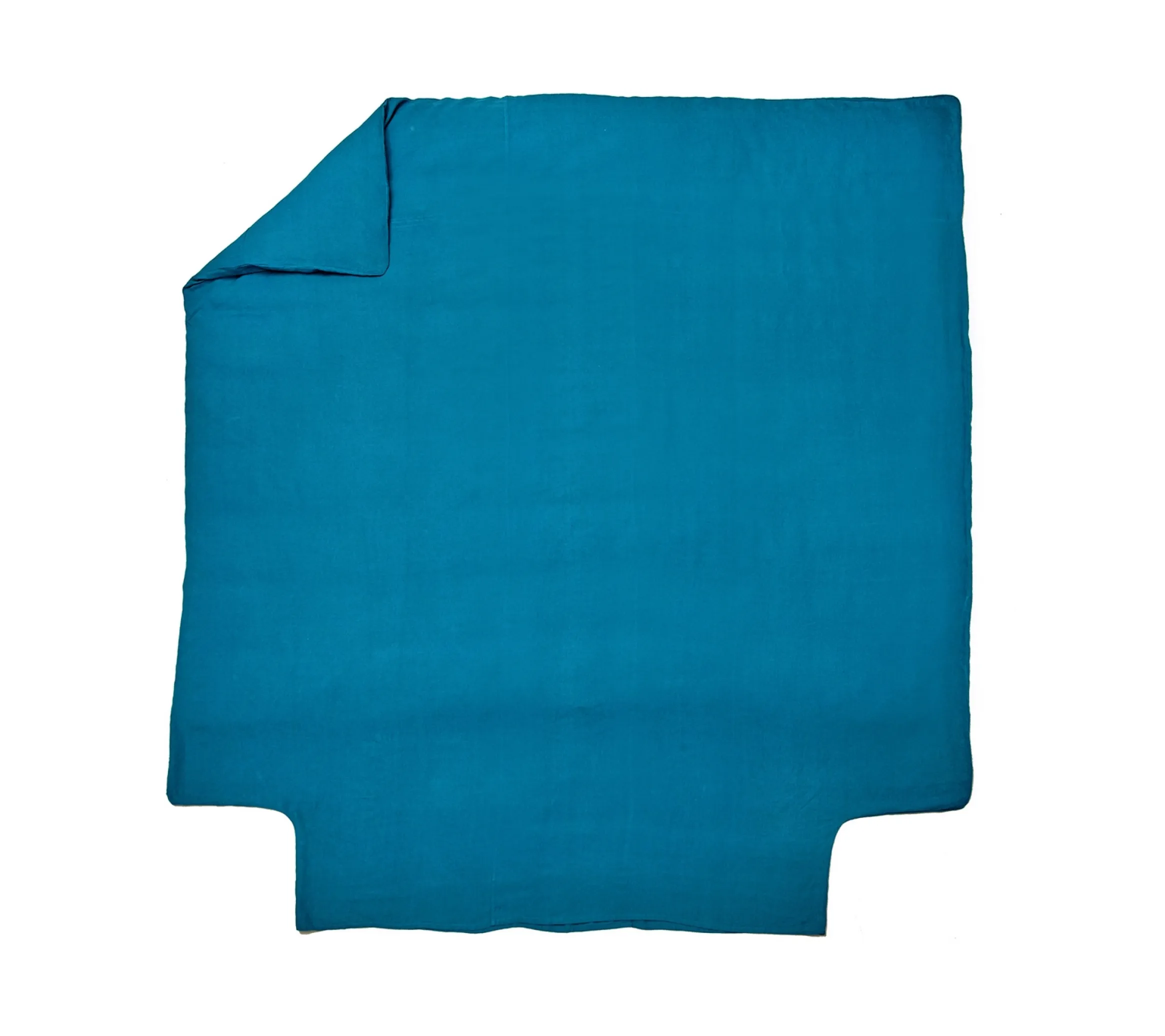 HOUSSE DE COUETTE LOUXOR BLEU PAON