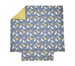 HOUSSE DE COUETTE LOVE BIRDS DENIM