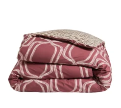 HOUSSE DE COUETTE MADDIE BOURGOGNE