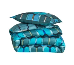 HOUSSE DE COUETTE MOSAIC COBALT