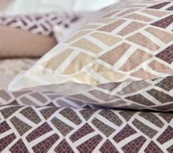 HOUSSE DE COUETTE NUANCES GRENAT