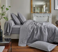 HOUSSE DE COUETTE PALACE ARDOISE