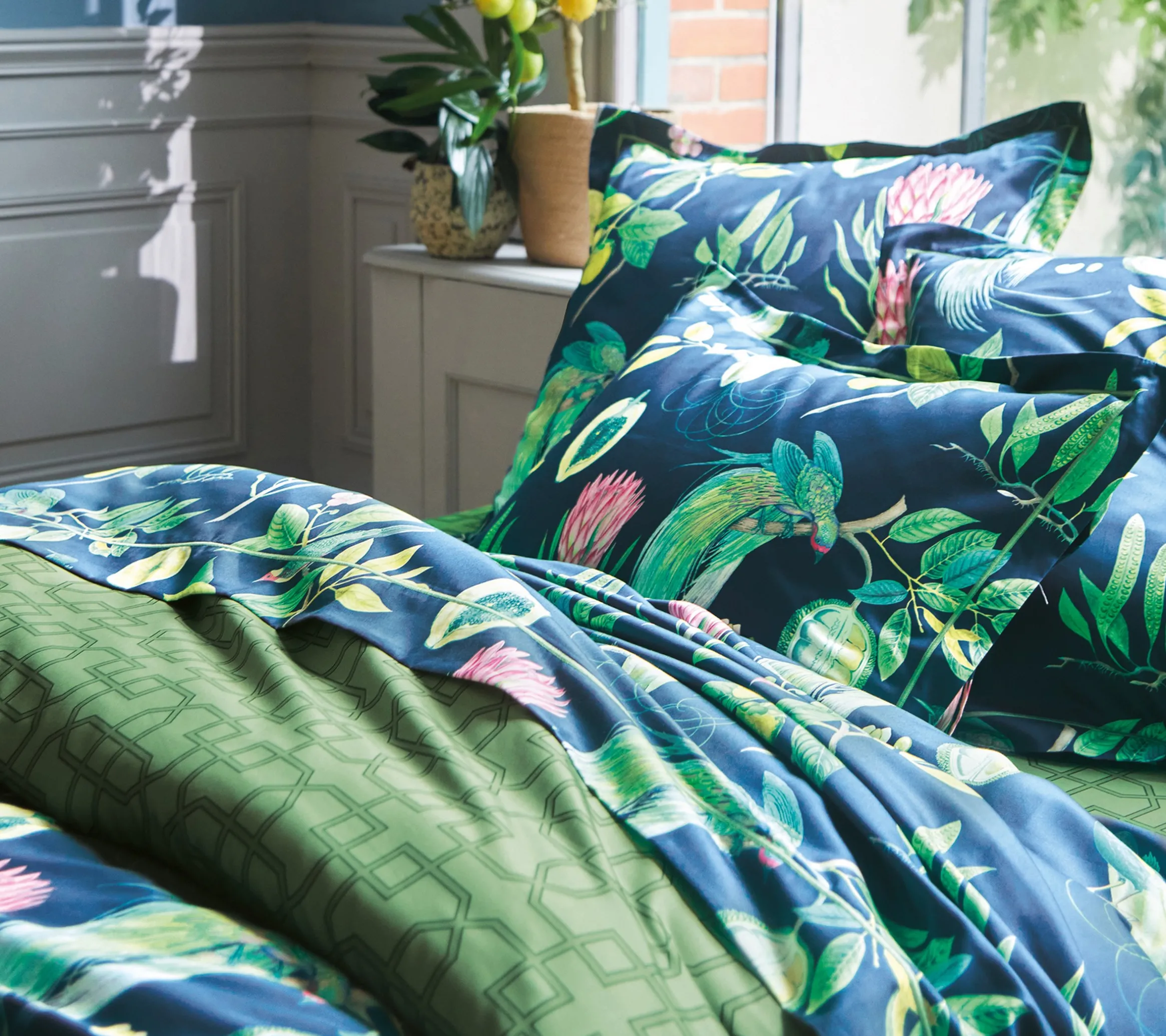 HOUSSE DE COUETTE PARADESIA EMERAUDE