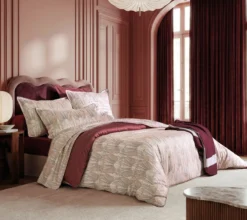 HOUSSE DE COUETTE RESONANCES GRENAT