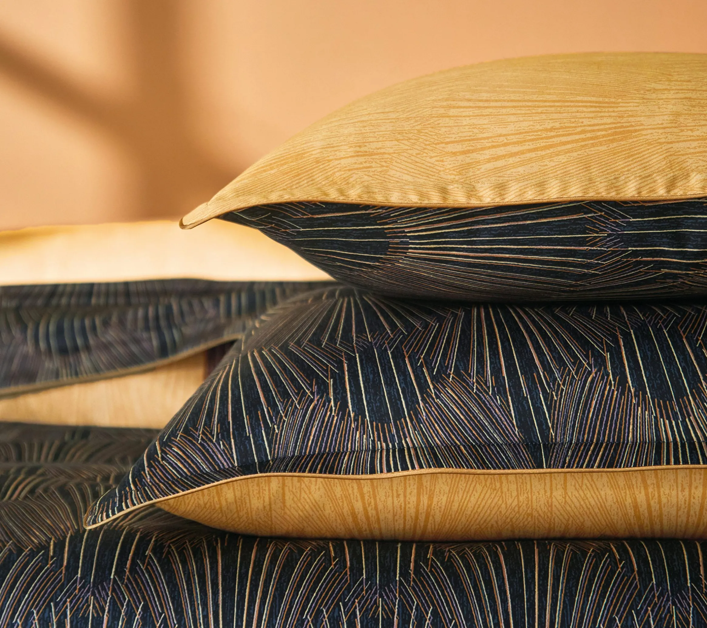 HOUSSE DE COUETTE RESONANCES DORE