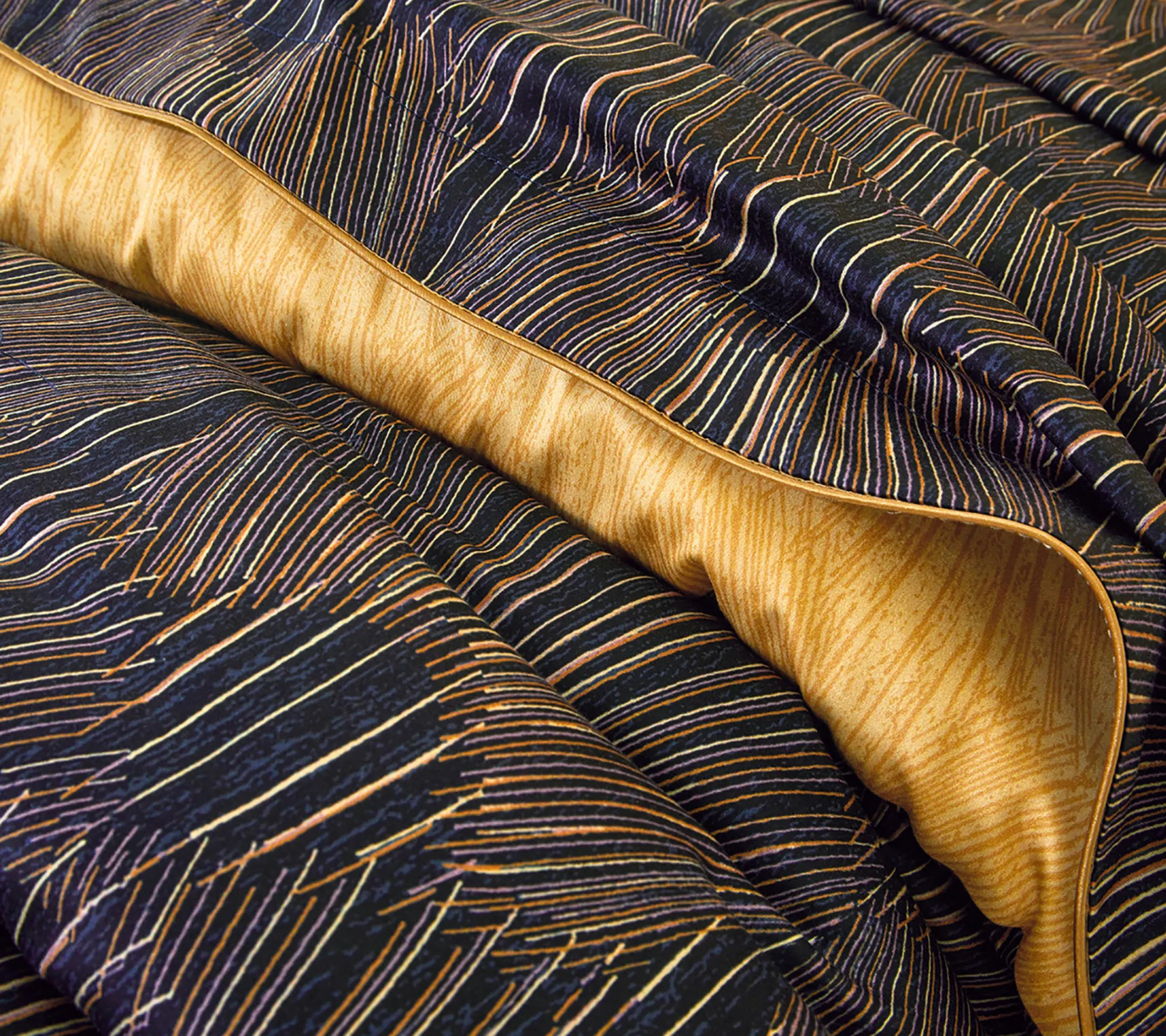 HOUSSE DE COUETTE RESONANCES DORE
