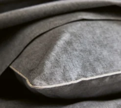 HOUSSE DE COUETTE RESSOURCES ANTHRACITE