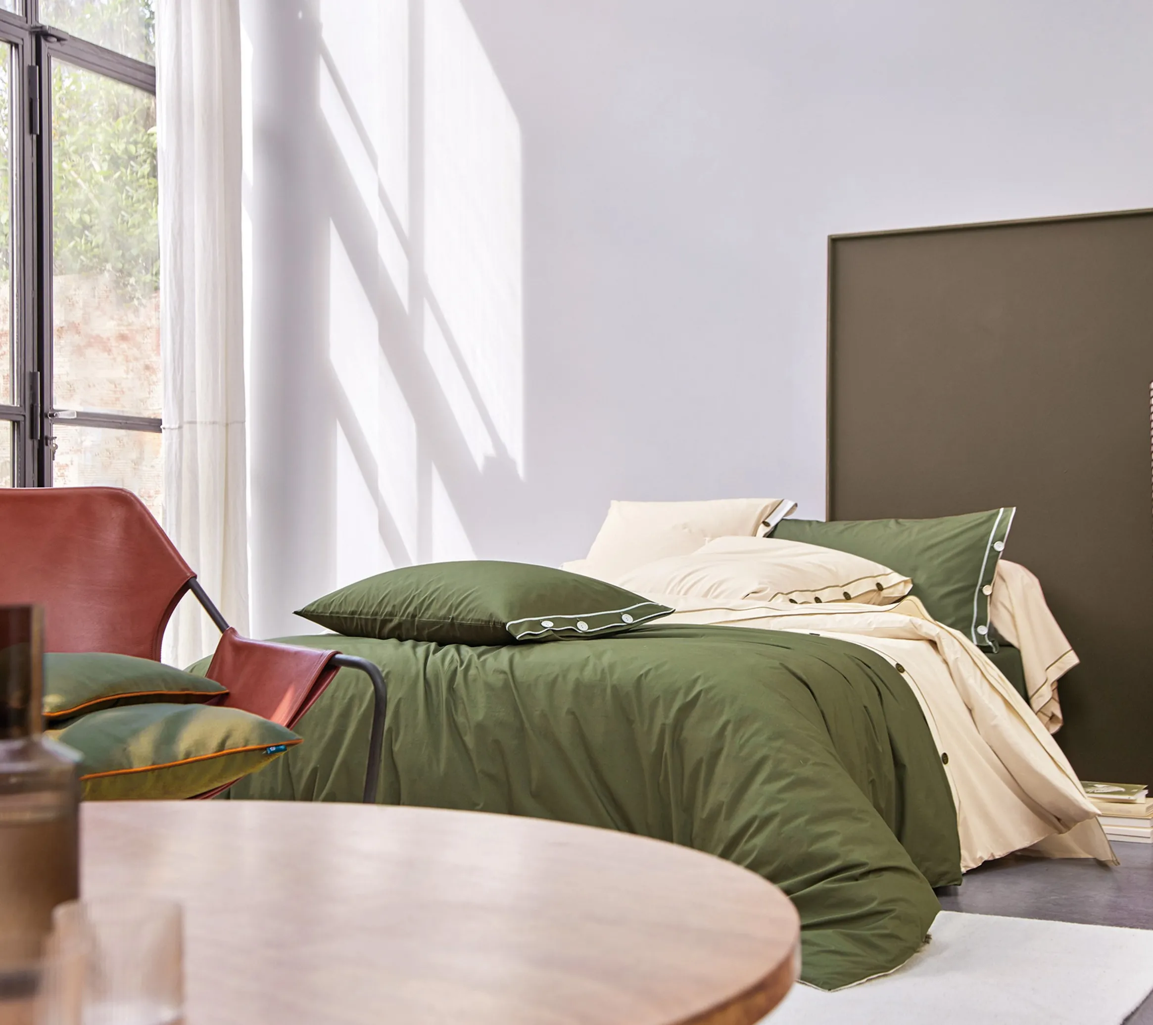HOUSSE DE COUETTE TANDEM MOUSSE/NEIGE